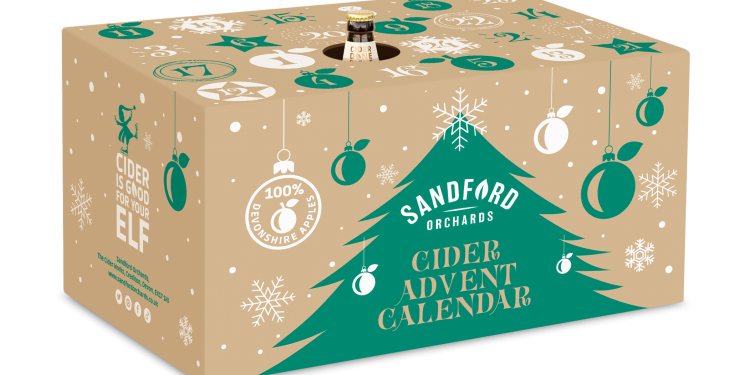 SANDFORD ORCHARDS CELEBRATES THE OPENING OF ITS CHRISTMAS ONLINE SHOP WITH THE LAUNCH OF A BRAND NEW CIDER ADVENT CALENDAR