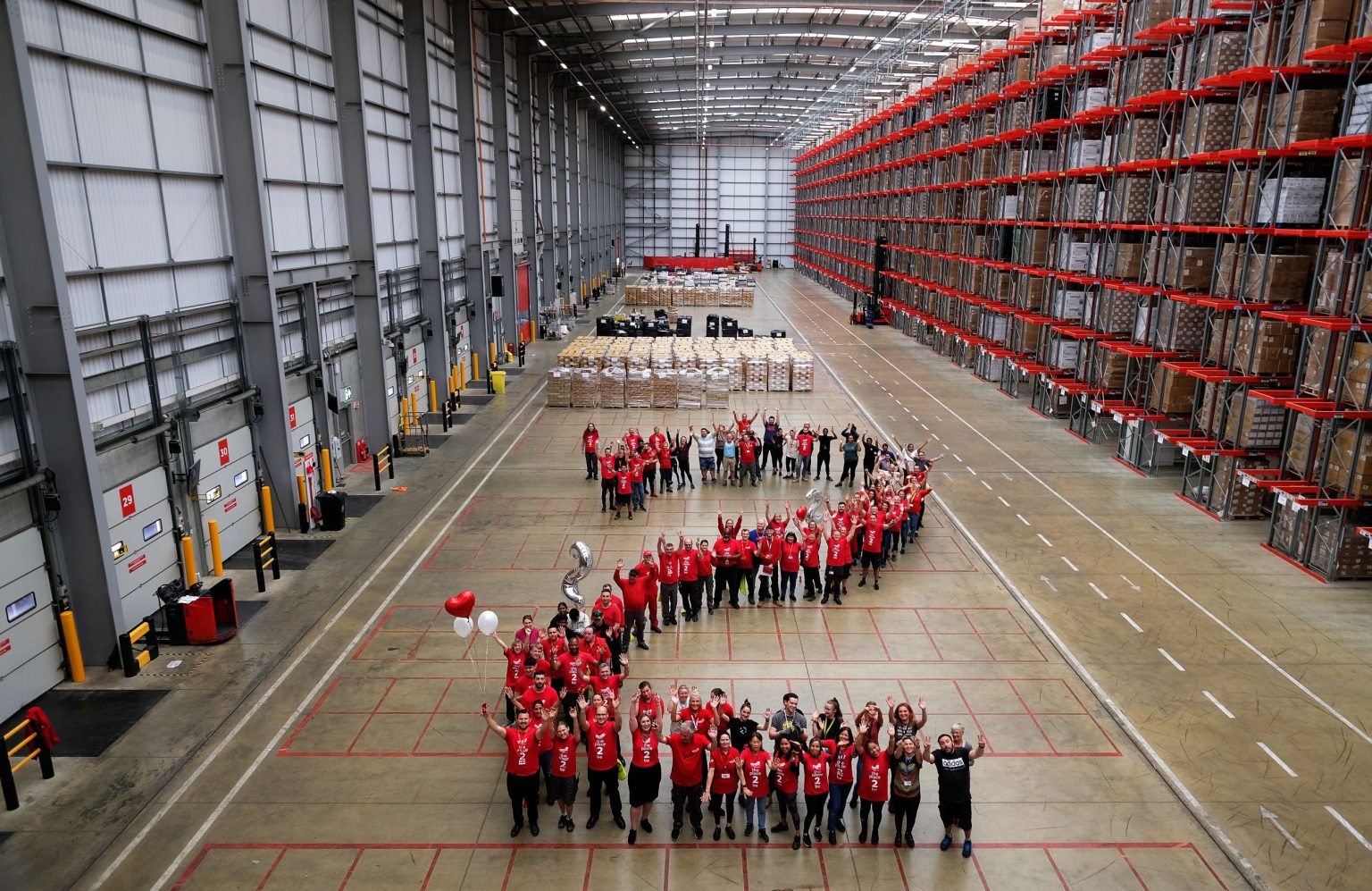2nd birthday celebrations for £60m logistics site
